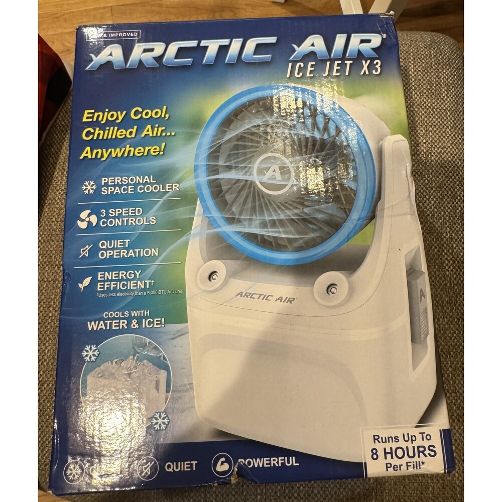 New Arctic Air Ice Jet x3 Personal Space Cooler